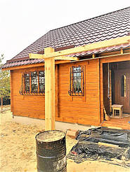 Деревянный дом из профилированного бруса в Краматорске 8