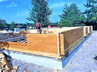 Деревянный дом из профилированного бруса в Краматорске 15