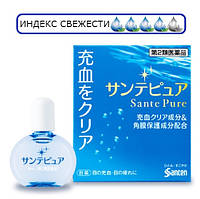 СНЯТО Sante Pure - глазные капли с аллантоином женские от покраснения и усталости