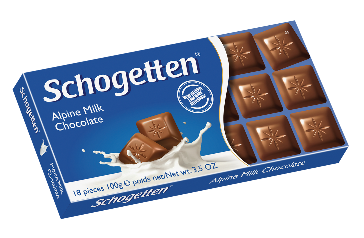 Шоколад Schogetten Alpine Milk Молочний 100г