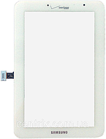 Тачскрін (сенсор) Samsung P3110 Galaxy Tab 2 (версія Wi-fi), білий