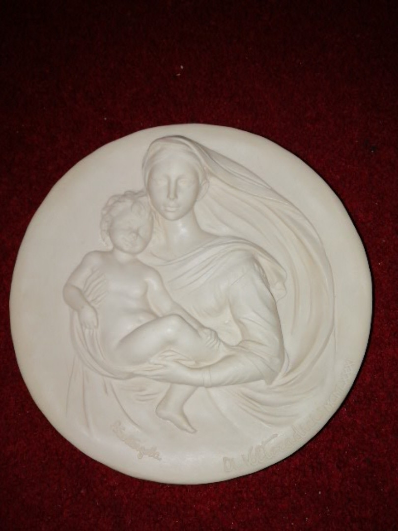 Настінна тарілка колекційна Мадонна Profetica, фото 1