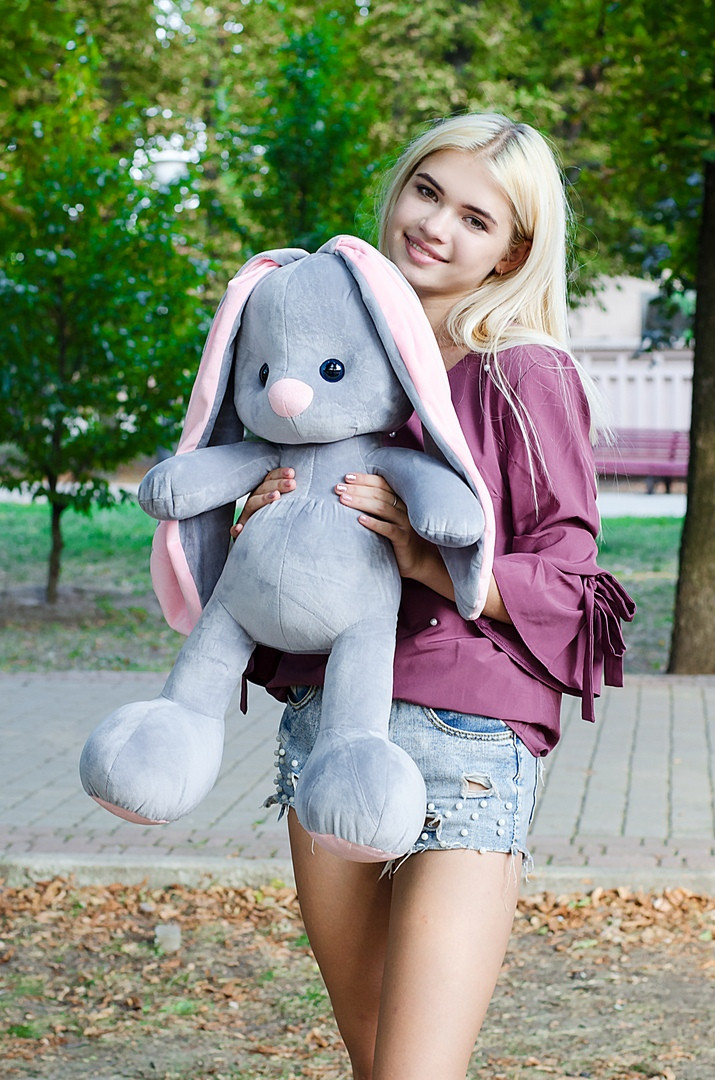 Плюшевий зайчик Майя 80 см