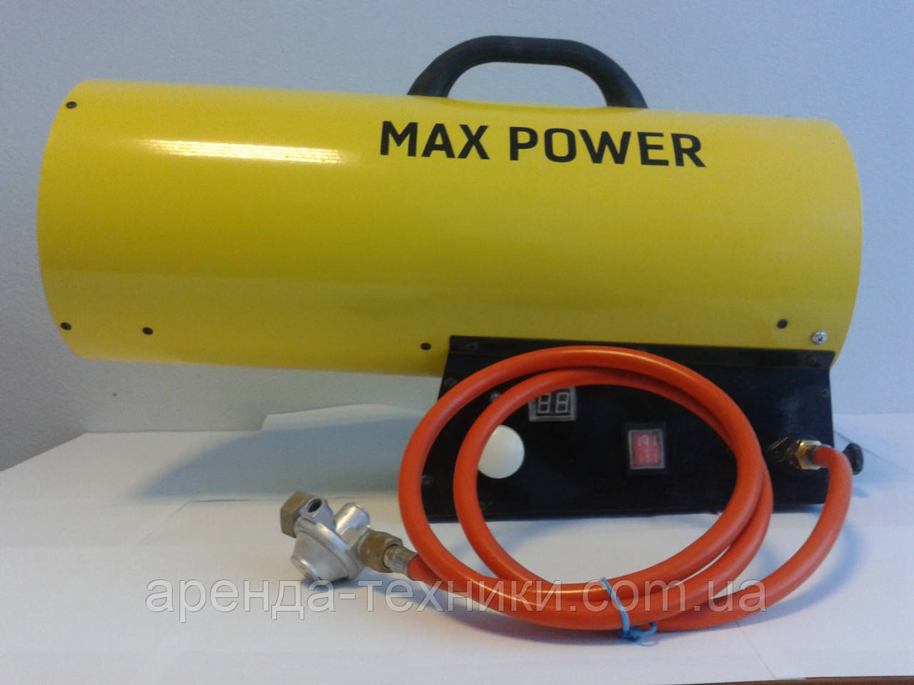 Аренда газовой тепловой пушки MAX POWER тепловинтилятор, обогреватель газовый - фото 1 - id-p66732530