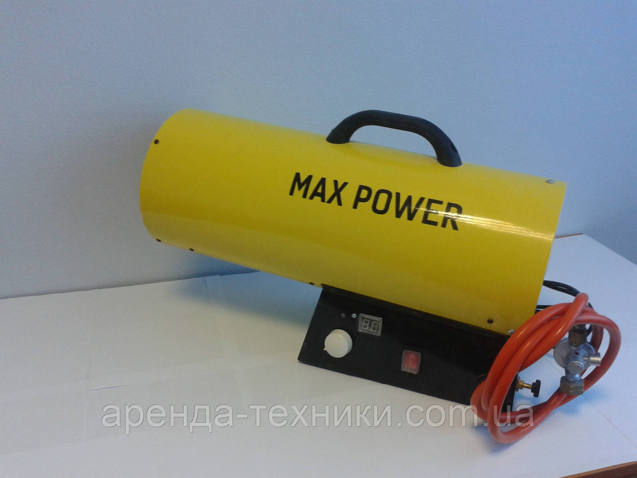 Аренда газовой тепловой пушки MAX POWER тепловинтилятор, обогреватель газовый - фото 3 - id-p66732530