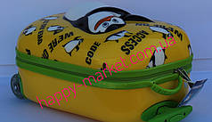 Валіза дитяча ручна поклажа 2 колеса Пінгвін L 17 IMG4963, фото 5