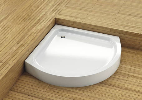 Півкруглий душовий піддон Aquaform Rondo з інтегрованим корпусом 90х90, фото 2