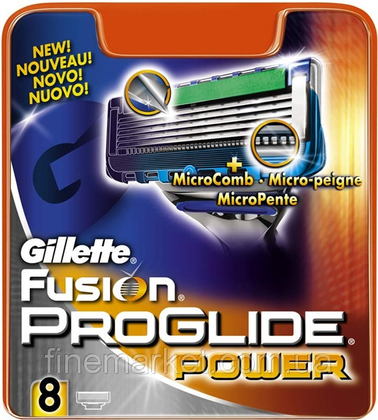 Змінні касети для гоління Gillette Fusion Proglide (8шт./уп.)