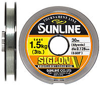 Леска Sunline Siglon V 30м #0.6/0,128мм 1,5кг