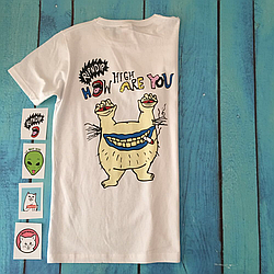 Футболка RipNDip | бірка на живих фото | Топ шмот Рипндип XS