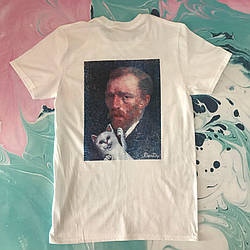 Біла футболка RipNDip Vincent van Gogh XS