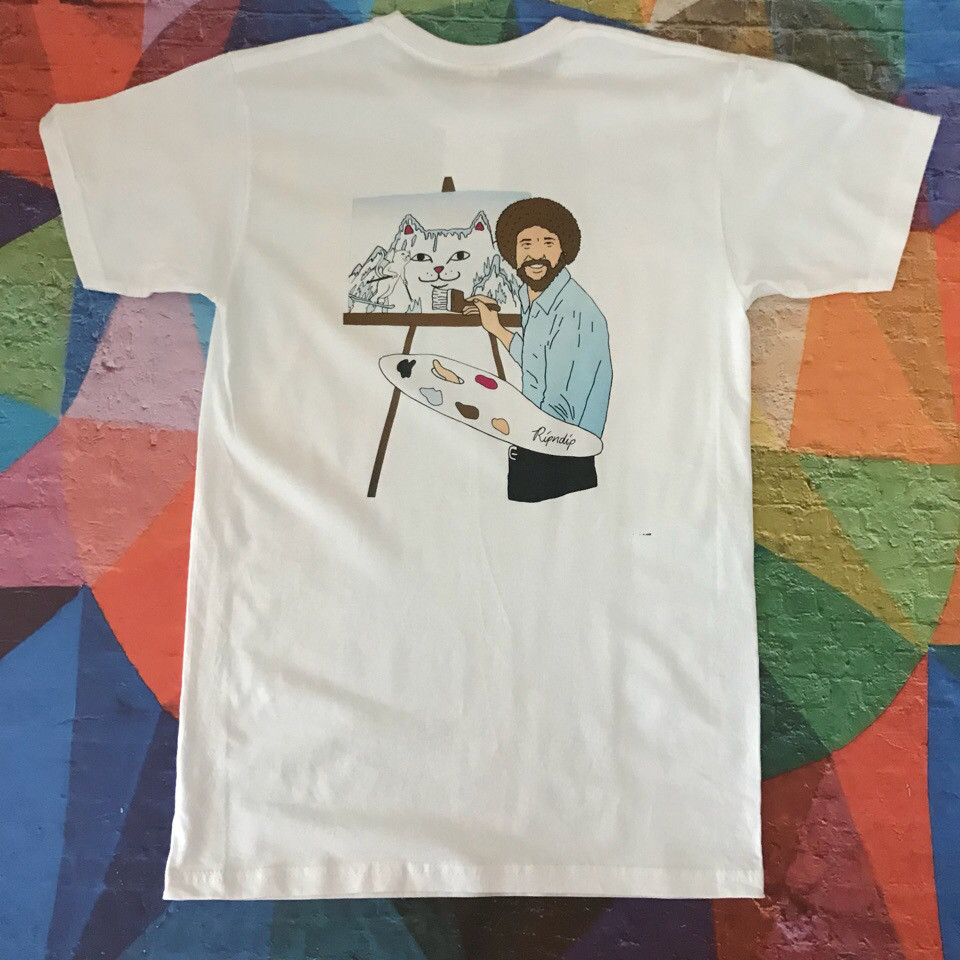 Футболка Ripndip художник. бірка XS
