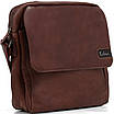 Сумка через плече з шкіри для чоловіків, фото 5