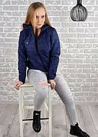 Женская весенняя куртка-бомбер Аметист