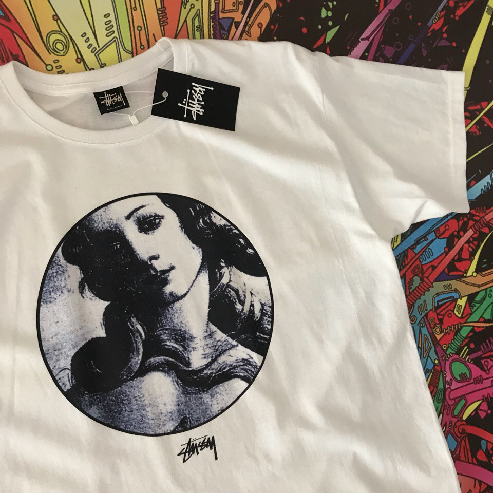 Футболка Stussy Old photo. Люкс XS