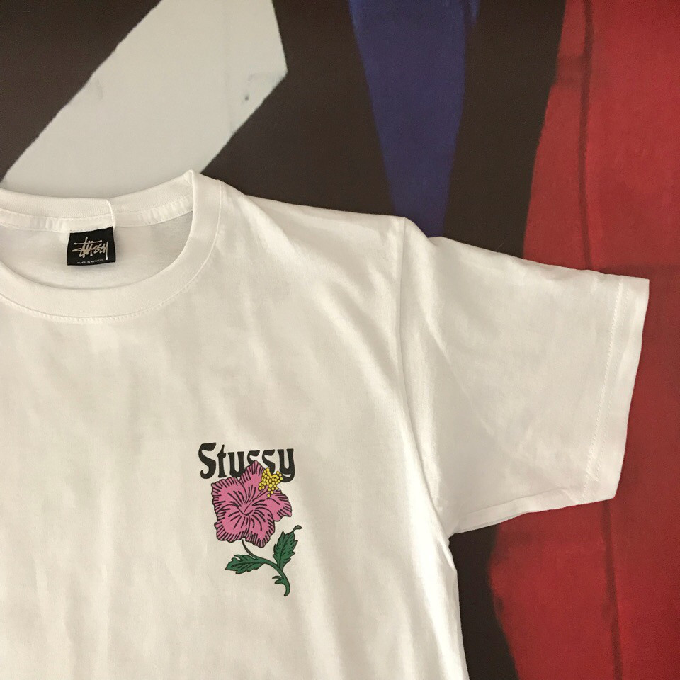 Футболка Stussy California Flowers.бірка ориг. Люкс