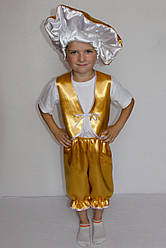 Карнавальний костюм Гриб Лисичка (хлопчик)