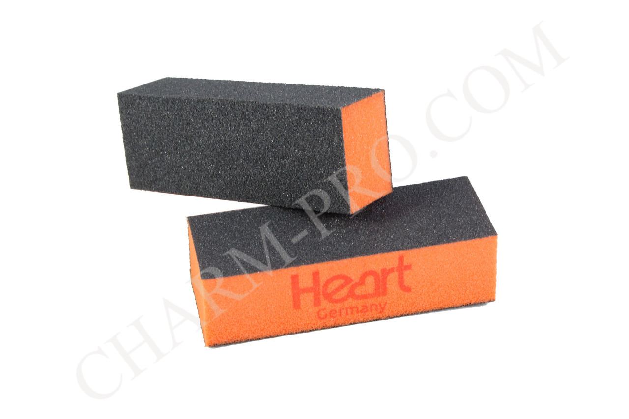 Баф Heart 80 гритів (Жовтогарячий)