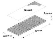 Габіонні матрац 3х2х0.23. матраци Рено для берегоукріплення