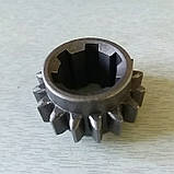 Шестерня провідна 1/задньої передачі z-16 КПП мототрактора, фото 3