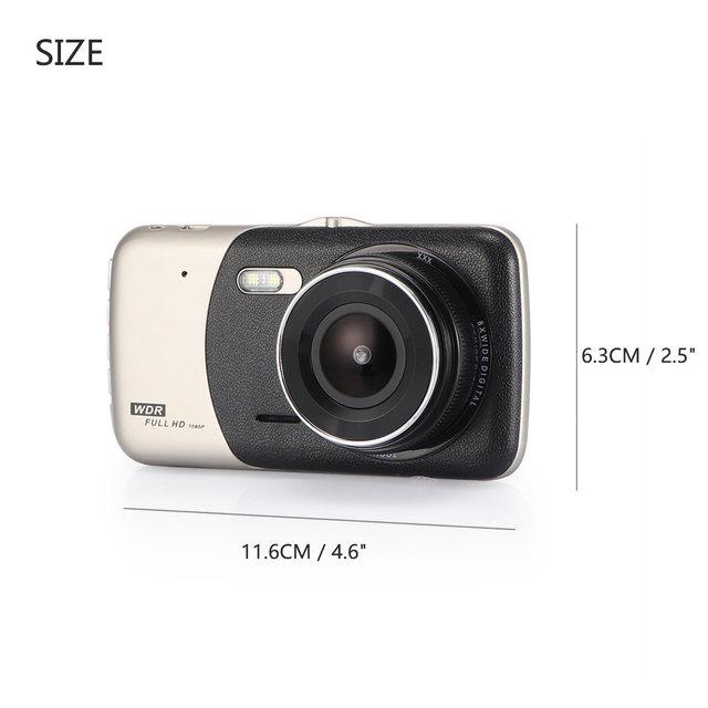 Авто регистратор Carcam T652 4" Full HD с камерой заднего вида - фото 7 - id-p799340517