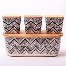 Хлібниця + набір ємностей Kamille KM-1131, фото 2