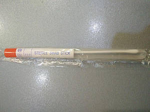 Контейнер для взяття мазків (пластикова паличка)