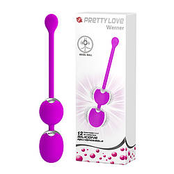 Вагінальні кульки Pretty love Werner USB 12 function