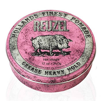 Віск Reuzel Pink Grease Heavy Hold Pomade 340 г