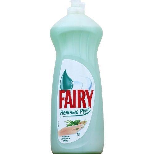 Миючий засіб для посуду FAIRY 1000мл ніжні ручки чайне дерево і м'ята