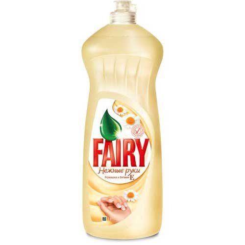 Засіб для миття посуду Fairy 1000мл ромашка та вітамін Е