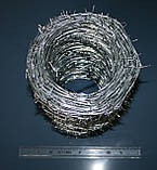 Колючий дріт 2-основна типу Jowa, діаметр 2.0 мм, фото 2