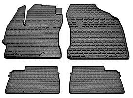 Гумові килимки для TOYOTA COROLLA з 2013- , колір: чорний, Stingray