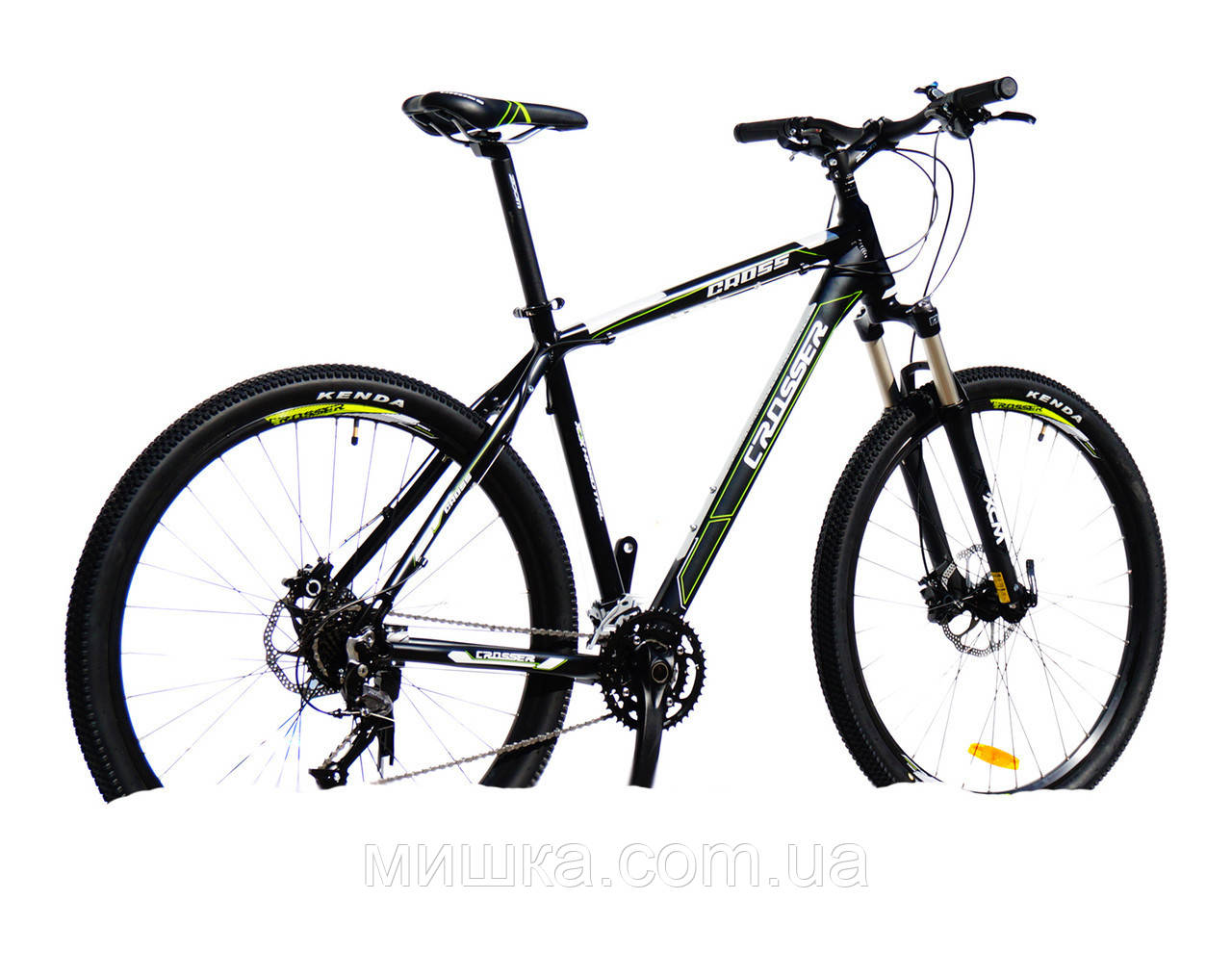 Велосипед Crosser Cross-1 *21 29" чорний гірський алюмінієвий гідравліка, фото 1