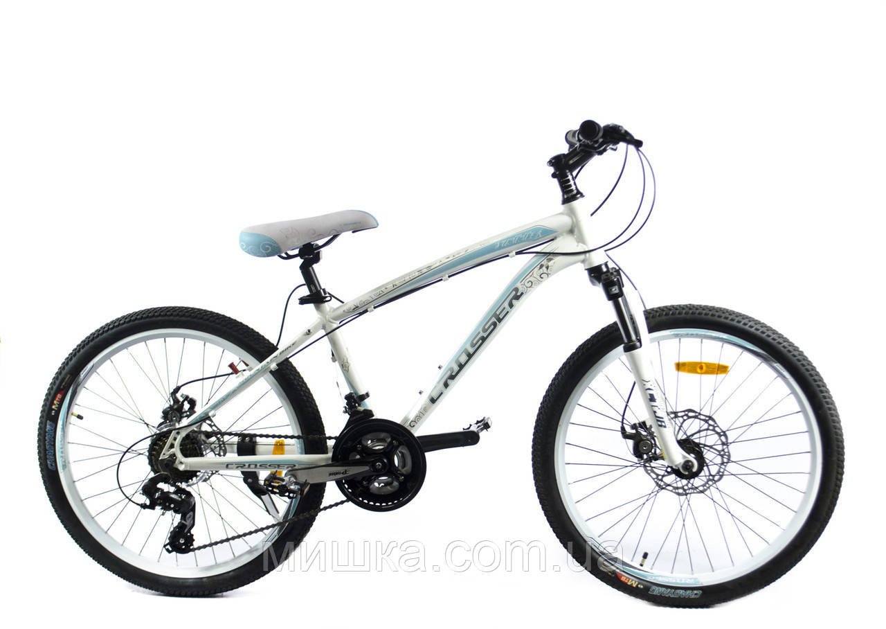 Велосипед Crosser Summer*16 26" сірий гірський алюмінієвий
