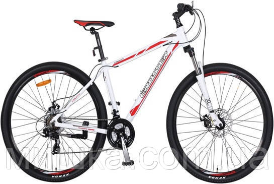 Велосипед Crosser Count-1*22 29" білий гірський алюмінієвий , фото 1
