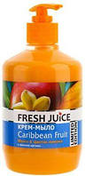 Рідке крем мило Fresh Juice frangipani&dragon fruit 460г з дозатором