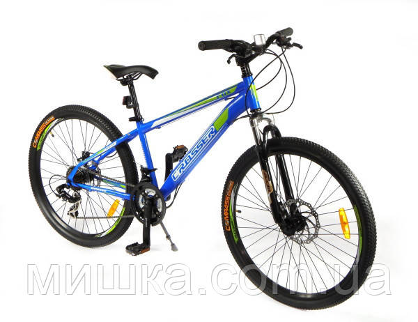 Велосипед Crosser Banner-1*22 29" NEW синий горный алюминиевый 