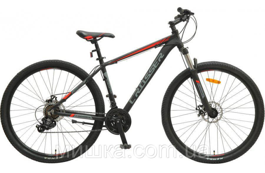 Велосипед гірський Crosser Samantha*18 29" чорний алюмінієвий