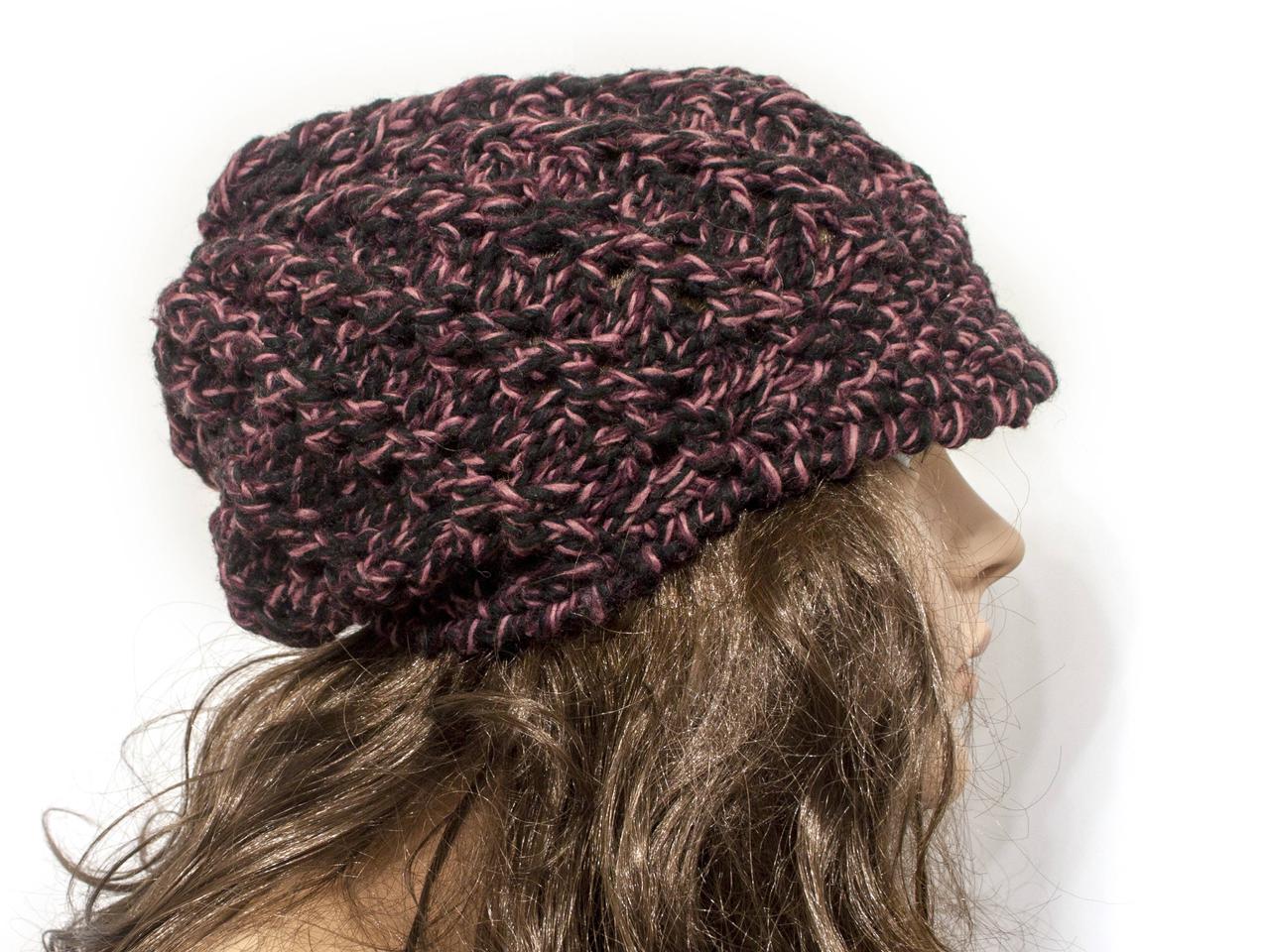 Шапка, жіноча в'язана шапка, HandMade шапка модна стильна шапка