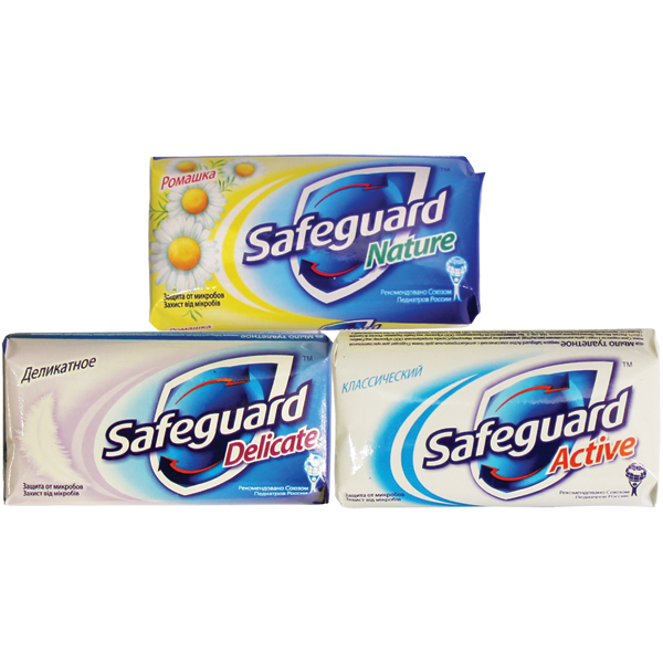 Мило-крем SAFEGUARD 90г в асортименті