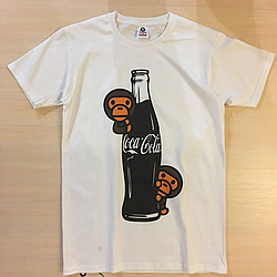 Футболка BAPE By A Bathing Ape Coca-Cola чоловіча XS