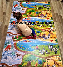 Дитячий килимок Кіндер підлога, Мадагаскар, теплий 3*1,2 м товщин 8 мм, фото 2