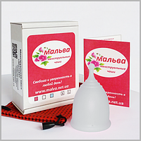 Менструальная чаша капа Мальва пр-во Украина размер L прозрачная