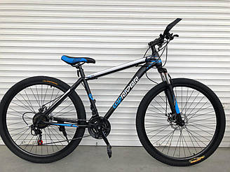 Велосипед спортивний TopRider-611 29" синій