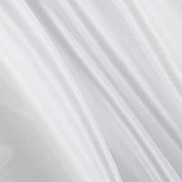 Декоративная тюль с утяжелителем, однотонный, белый (лиловый оттенок)