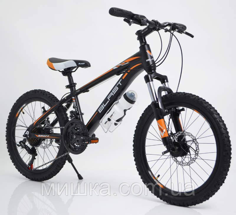 Стильний спортивний велосипед BLAST-S300 20", рама 11", жовтогарячий