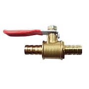 Краник для розпилювача Aquaking на 1 вихід (8 мм), латунь