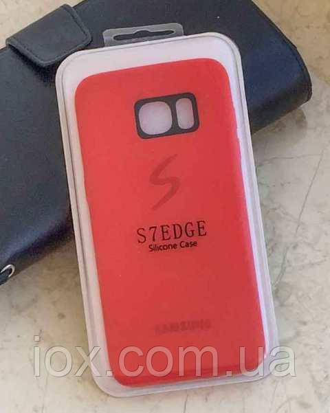 Чохол-накладка Silicon Case для Samsung Galaxy S7 Edge G935