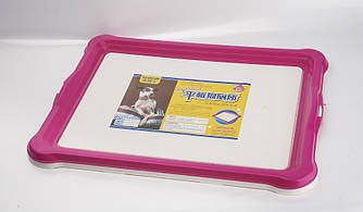 Туалет для собак дрібних порід і цуценят під пелюшку, 48.4х40.6х4 см